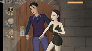 feeling slutty jerking off huge dick in school bathroom while girlfriend waits