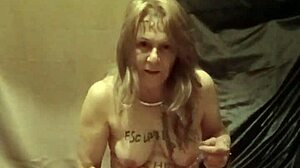 Milf Slave Endures Belt Strikes In Bondage Indoctrination.