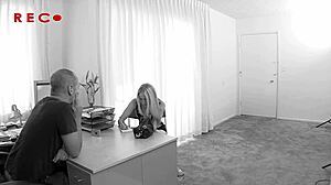 Tiny blonde Kendi battles a huge dick with intense action.