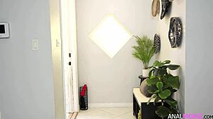 busty milf gives deepthroat and anal