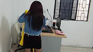 horny neighbor shows her fat ass