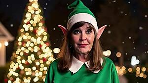 Granny Carmen Claus in Wild Holiday Fuck Fest!