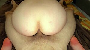 cums twice before shaking legs fat cock in tight pussy