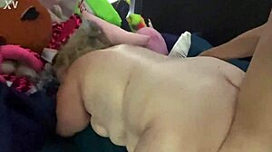 Woman Engages In Intense Activity From Behind With Big Ass And Tits