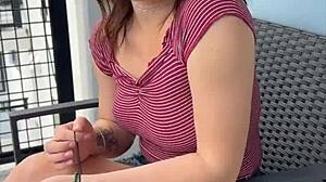 Evie christian cons her friends stepdad to fuck her tight pussy