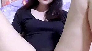 Amateur Solo Masturbation with Intense Squirting Action