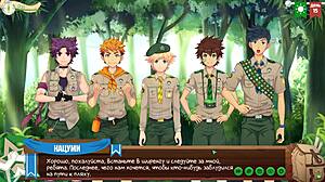 Hentai Game Episode 10: Gay Twinks Head To Beach