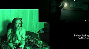 Naked fat brunette bbw with big tits plays game at lake house part 3