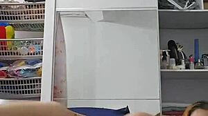 i flash my pussy and dick while masturbating solo