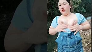 Andrea and migz embark on an exciting outdoor adventure with beautiful curves!