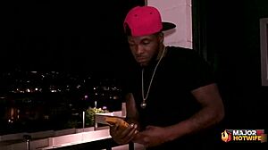 Skinny Brunette Diamond Asteria Gets Pussy Fucked By Rome Major!