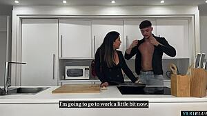 Big Ass Latina Milf Colombiana Fucked Hard by Boyfriend's Friend at Home