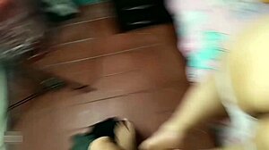 Stepmom Teases Stepson With Huge Ass For Wet Pussy Action