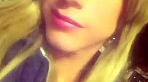 Realfemboi shines in bold crossdressing amateur display