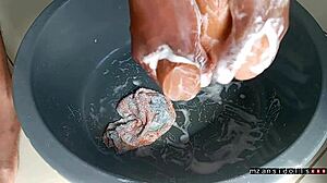 Sexdoll creampie action unfolds in steamy backstage scene