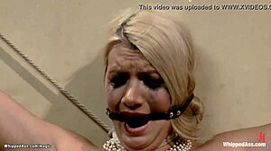 tied prostitute whipped hard before getting banged. gagging on deepthroat in total submission! 😳