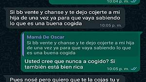 whatsapp chat with my friend's boss, i fucked her again lol