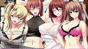 Ijira rental harem route part 3 hot tub fucking scene