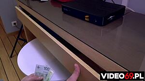 Rough Lick Action in Polskie Porno Love