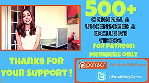 yo, check this hot secretary dancing at work today