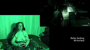 Naked lake house playthrough part 2 with big natural tits 😊