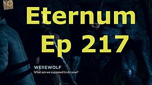 In Eternum 217, the sexy outfit shows off huge tits.