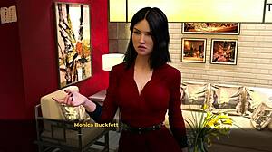 Fashion business features big tits in 3D porn