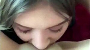 petite teen babe licks friend's pussy in amateur couple sex