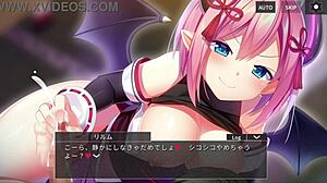 Midnight girls explore monster girls with big tits in flame realm adventures.