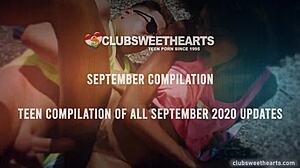 September Updates Compilation Featuring Lesbian Anal And Toys At Clubsweethearts