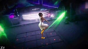 Rebolando funk dancing moves in the club