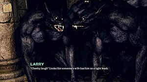 In Eternum 217, the sexy outfit shows off huge tits.