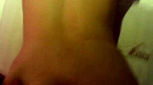 Milf gets fucked from behind by a big-assed gringa.