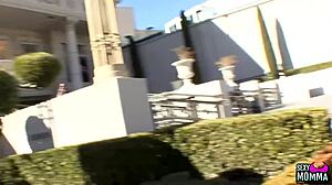 sexy momma milf licks her young stepdaughter's hot pussy