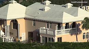 Horny 18-19 Year Old Lesbians Caught Fucking in Wet Panties, Licking Pussy and Tits to Orgasm