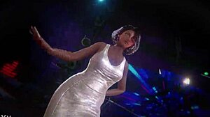 Rebolando funk dancing moves in the club