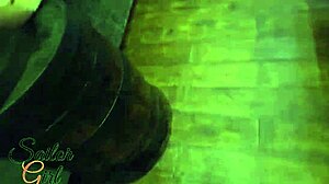 Is this sailor girl hotwife twerking and fucking madly in the motel?