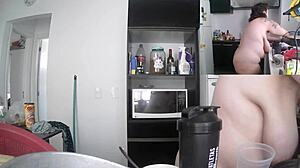 Doing The Dishes Completely Naked