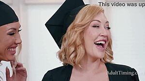 five phd milfs take on one homeschooled monster cock in gangbang