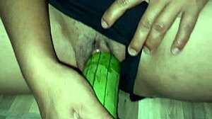 Does The Masseur Trick The Big Booty Ebony Slut Into Cunilingus?