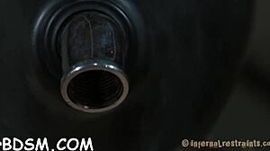 Playgirl In Latex Costume Gets Punished Hard