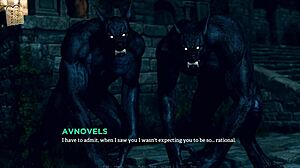 In Eternum 217, the sexy outfit shows off huge tits.