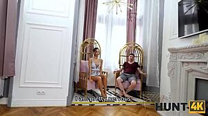 Hunt4k Global Humiliation with European Girlfriend in Hairless POV Action