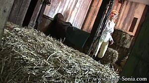 lady sonia spied in lingerie