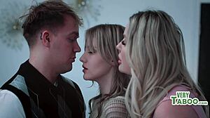 Christian Family Falls into Taboo Lustful Threesome