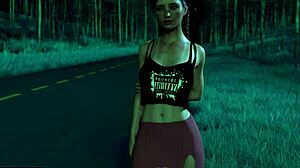 Shaved Pussy Riding Leads To Creampie On Christmas