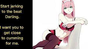 Zero Two Guides You to Suck Cock in Hentai Fantasy