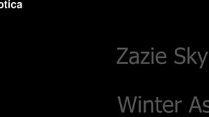 Zazie and Winter Scissor and Lick Pussies