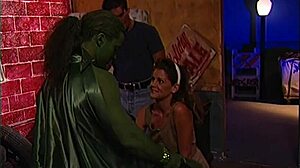 Hey, ever tried anal in retro cosplay? Women in Black Volume 1 Scene 3 got me curious!