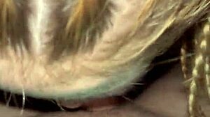 Raw facefucking Pornellia with choking and gagging